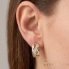 Goldfilled Antiallergische Ohrringe 19mm 14K Farbe