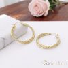 Goldfilled Antiallergene  Creolen 30mm 14K Farbe	