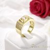Antiallergischer „Goldfilled”-Ring in verschiedenen Größen, Farbe 14K