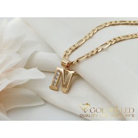 Goldfilled antialergischer halskette 50cm/3,8mm 18K farbe	