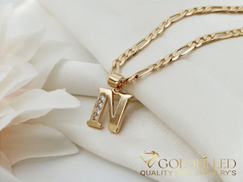 Goldfilled antialergischer halskette 50cm/3,8mm 18K farbe	