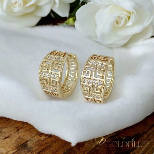 Goldfilled Antiallergische Ohrringe 20 mm 14K Farbe