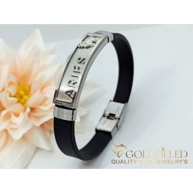 Horoskop-Armband aus Edelstahl