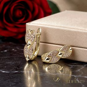 Goldfilled Antiallergische Ohrringe 18 mm 14K Farbe