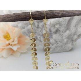 Goldfilled Antiallergene Ohrringe 60mm 14K Farbe	