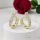 Goldfilled Antiallergische Ohrringe 17 mm 14K Farbe
