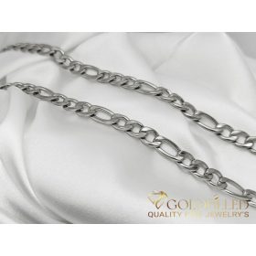   Antiallergische vergoldete Halskette „Goldfilled“, Länge 55 cm und breite 6 mm, 