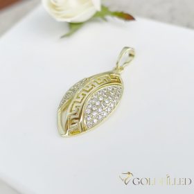 Antiallergischer Goldfilled-Anhänger 32 mm, Farbe 14K