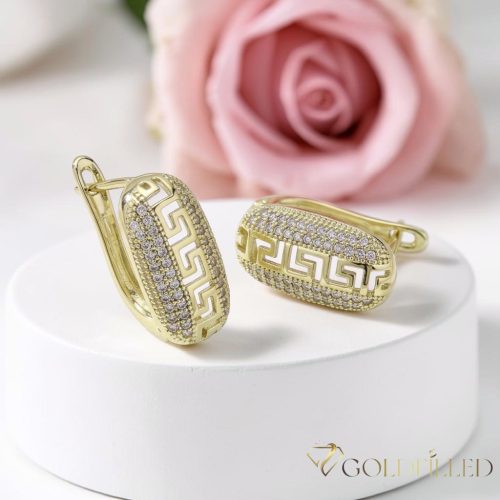 Goldfilled Antiallergische Ohrringe 20mm 14K Farbe