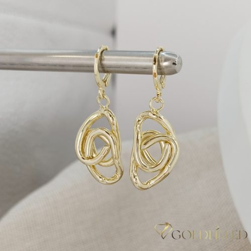 Goldfilled Antiallergene Ohrringe 38mm 14K Farbe	