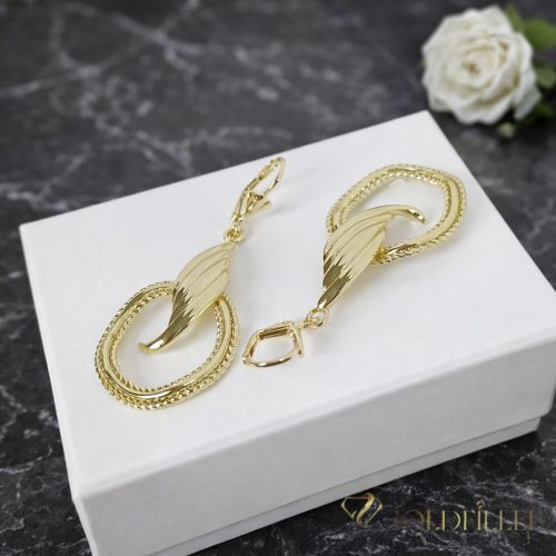 Goldfilled Antiallergische Ohrringe 54mm 14K Farbe