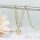Antiallergische Goldfilled-Halskette 50cm/3mm + Anhänger, Farbe 14K
