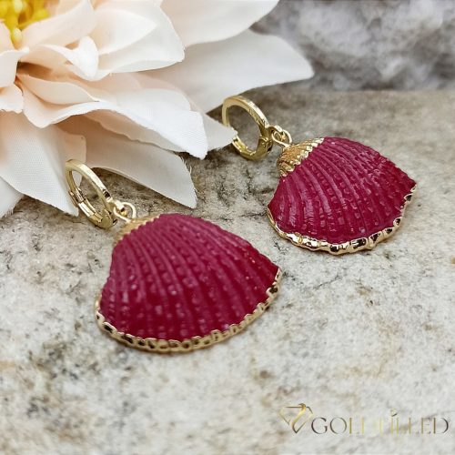 Goldfilled Antiallergene Ohrringe 25mm 14K Farbe	