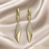 Goldfilled Antiallergene Ohrringe 40mm 14K Farbe	