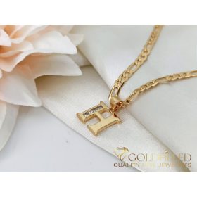 Goldfilled antialergischer halskette 50cm/3,8mm 18K farbe	