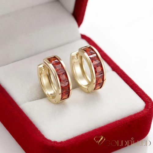Goldfilled Antiallergische Ohrringe 19mm 14K Farbe