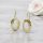 Goldfilled Antiallergische Ohrringe 35mm 14K Farbe