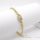 Antiallergenes vergoldetes Armband „Goldfilled“, 17-20cm/4-8mm 14K-Farbe
