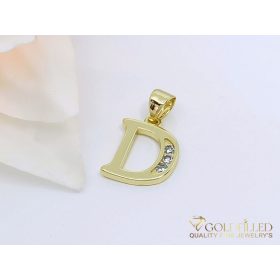 Antiallergischer Goldfilled-Anhänger 23 mm, Farbe 14K