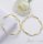 Goldfilled Antiallergene Creolen 50mm 14K Farbe	