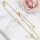 Goldfilled Fußkettchen Max. 27cm14K Farbe