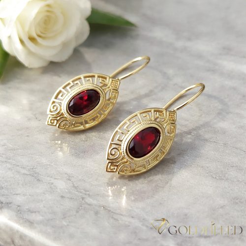 Goldfilled Antiallergene Ohrringe 42mm 14K Farbe	