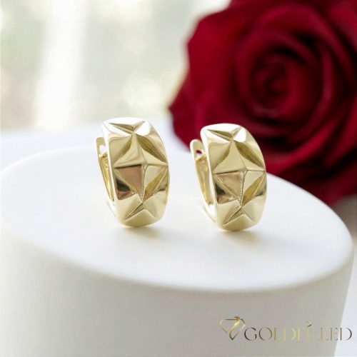 Goldfilled Antiallergische Ohrringe 18 mm 14K Farbe
