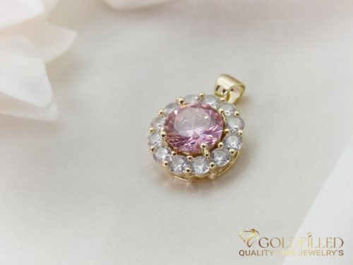 Antiallergischer Goldfilled-Anhänger 21 mm, Farbe 14K
