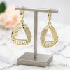 Goldfilled Antiallergische Ohrringe 38mm 14K Farbe