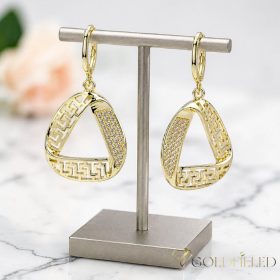 Goldfilled Antiallergische Ohrringe 38mm 14K Farbe