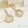 Goldfilled Antiallergische Ohrringe 38mm 14K Farbe