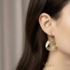Goldfilled Antiallergische Ohrringe 38mm 14K Farbe