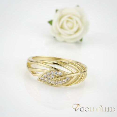 Antiallergischer „Goldfilled”-Ring in verschiedenen Größen, Farbe 14K