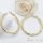 Goldfilled Antiallergene Creolen 40mm 14K Farbe	