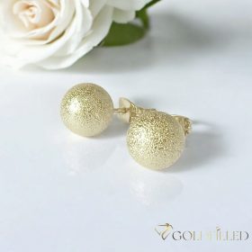 Goldfilled Antiallergische Ohrringe 10mm 14K Farbe
