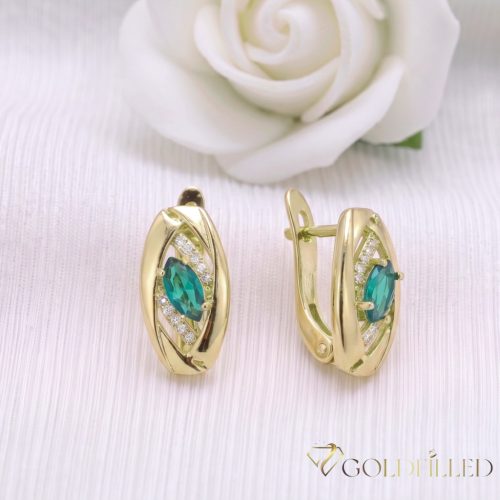 Goldfilled Antiallergische Ohrringe 18 mm 14K Farbe