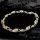 Exklusives antiallergenes vergoldetes Armband „Goldfilled“, 22cm lang und 8 mm Breite, 14K-Farbe
