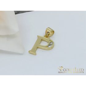 Antiallergischer Goldfilled-Anhänger 23 mm, Farbe 14K