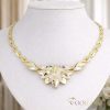 Exklusive antiallergische Goldfilled-Halskette 50cm/7,2mm, 14K  mehrfarbig