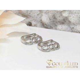 Antiallergische Goldfilled Ohrringe, 18mm