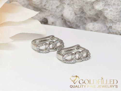 Antiallergische Goldfilled Ohrringe, 18mm