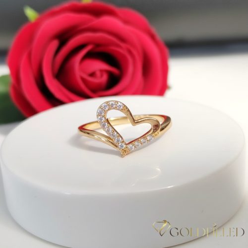 Antiallergischer „Goldfilled”-Ring in verschiedenen Größen, Farbe 18K