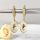 Goldfilled Antiallergene Ohrringe 42mm 14K Farbe	