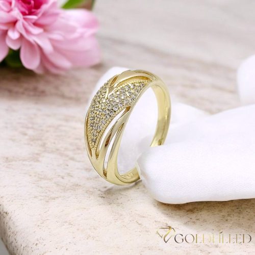 Antiallergischer „Goldfilled”-Ring in verschiedenen Größen, Farbe 14K