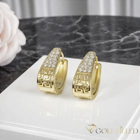 Goldfilled Antiallergische Ohrringe 25 mm 14K Farbe