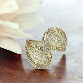   Antiallergischer „Goldfilled”-Ring in verschiedenen Größen, Farbe 14K