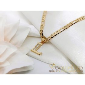 Goldfilled antialergischer halskette 50cm/3,8mm 18K farbe	