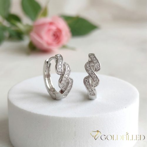 Antiallergische Goldfilled Ohrringe, 16mm