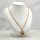 Antiallergische Goldfilled-Halskette 45cm/3,5mm + Anhänger, Farbe 18K