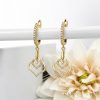Goldfilled Antiallergene Ohrringe 42mm 14K Farbe	